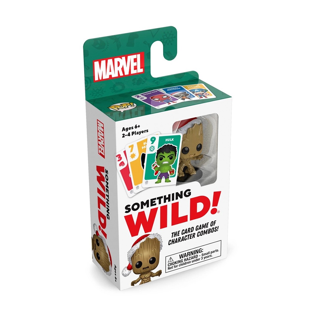 Настольная игра Funko Something Wild: Marvel. Baby Groot (Малыш Грут), бренду Funko, для 2-4 гравців, час гри < 30мин. - 2 - KUBIX 