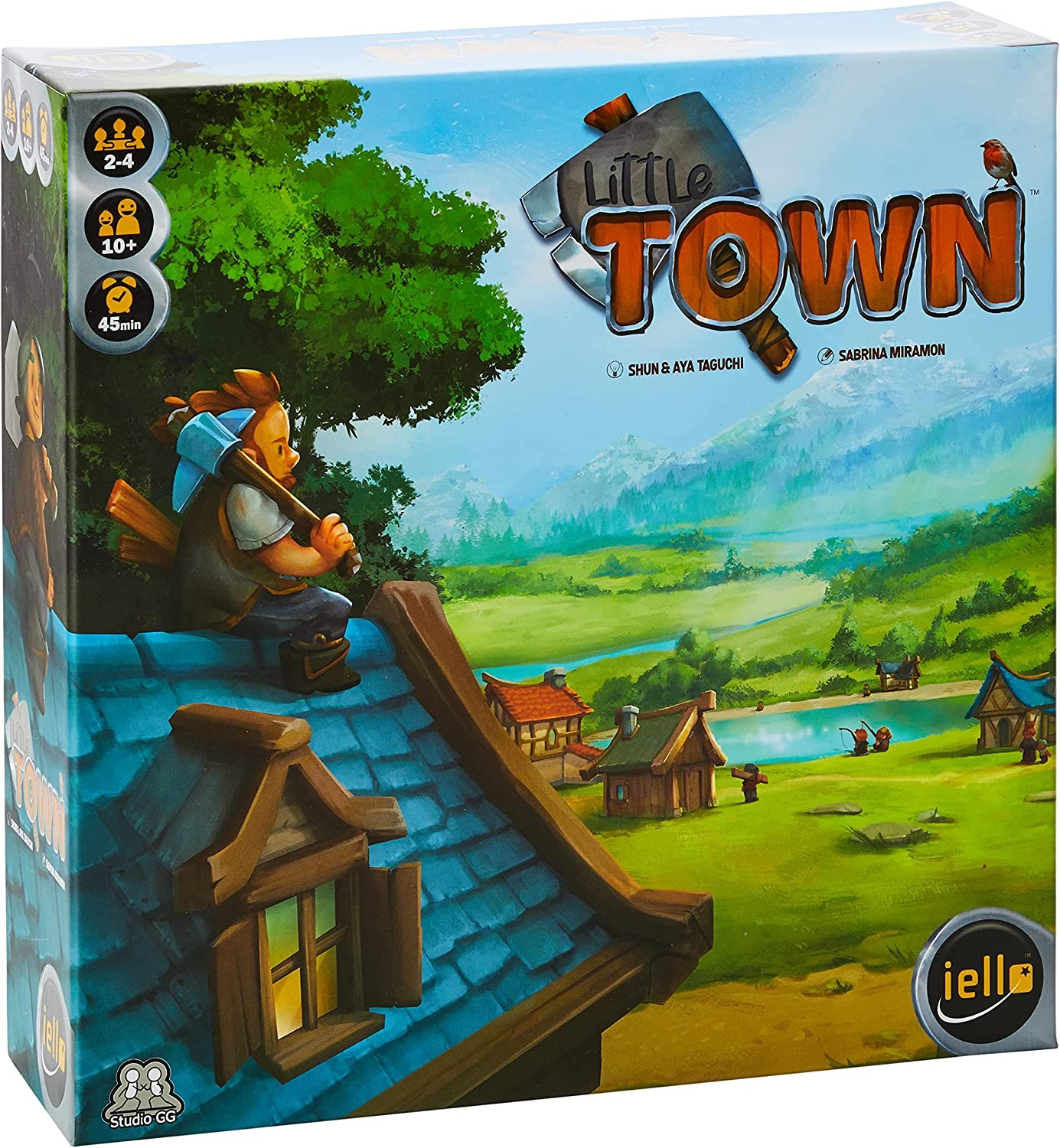 Настільна гра Little Town (Маленьке містечко) (EN), бренду Iello, для 2-4 гравців, час гри < 30хв. - KUBIX