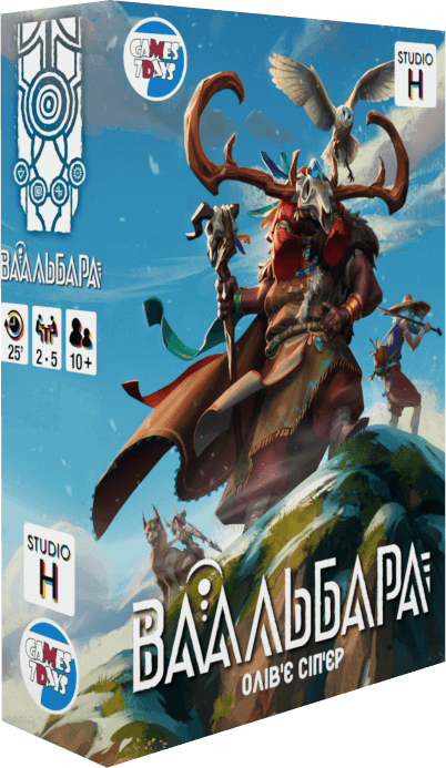 Настільна гра Ваальбара (Vaalbara), бренду Games 7Days, для 2-5 гравців, час гри < 30хв. - KUBIX