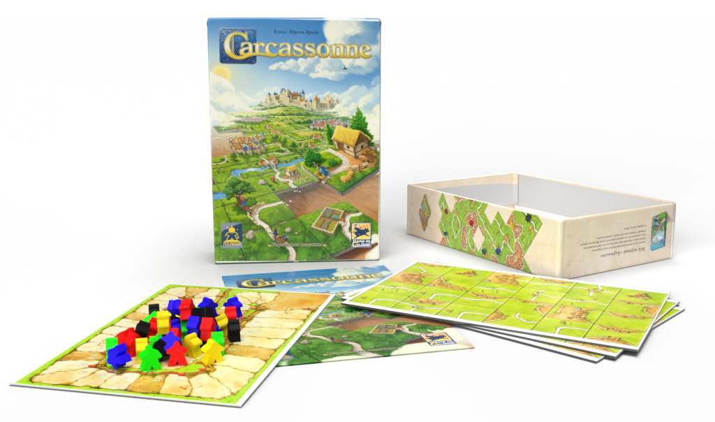 Настольная игра Каркассон (Carcassonne), бренду Feelindigo, для 2-5 гравців, час гри < 30мин. - 2 - KUBIX 