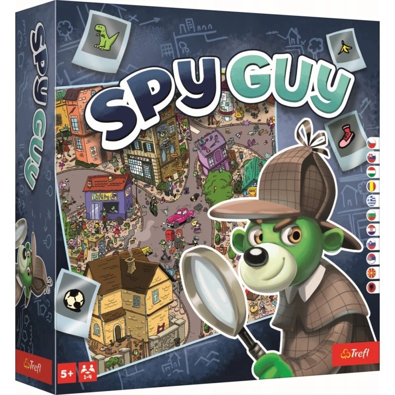 Настільна гра Шпигун (Spy Guy), бренду Trefl, для 1-4 гравців, час гри < 30хв. - KUBIX