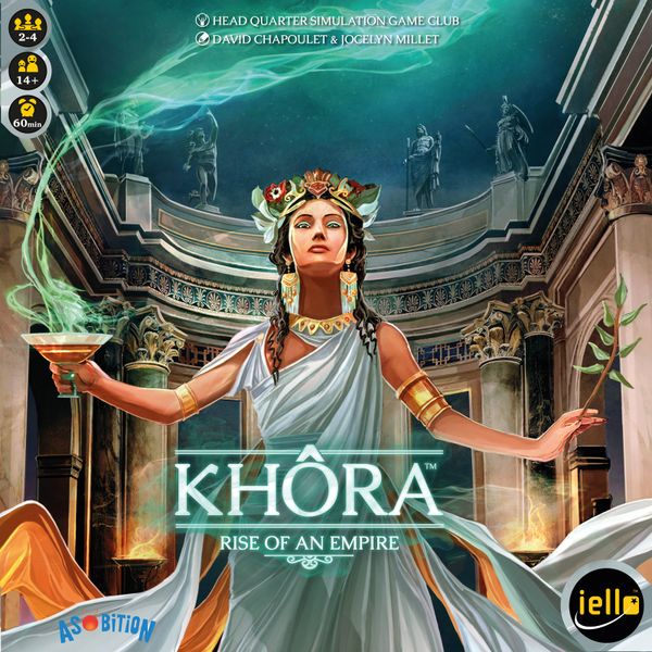 Настольная игра Khora: Rise of an Empire (Хора: Расцвет империи) (EN), бренду Iello, для 2-4 гравців, час гри > 60мин. - KUBIX