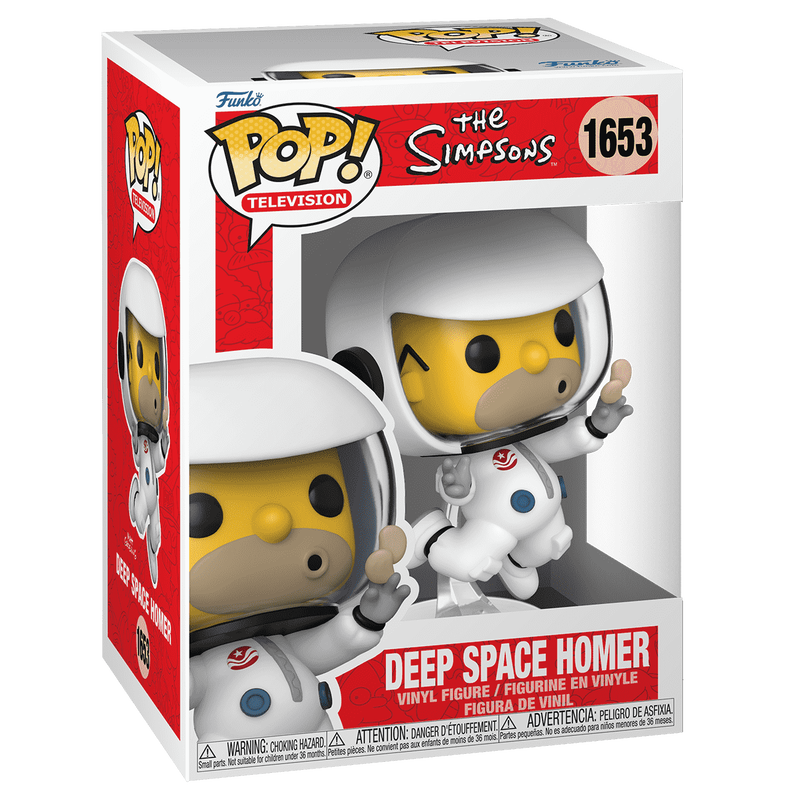 Игровая фигурка FUNKO POP! Гомер космонавт (Deep Space Homer) Simpsons #1653, бренду Funko - KUBIX