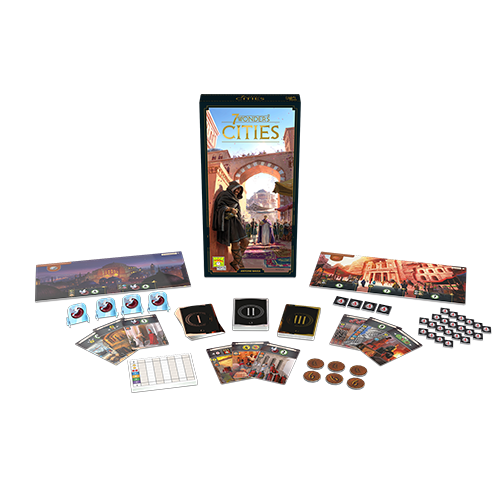 Настільна гра 7 Чудес (2 видання): Міста (7 Wonders (2nd Edition): Cities), бренду Ігромаг, для 3-7 гравців, час гри < 60хв. - 2 - KUBIX 