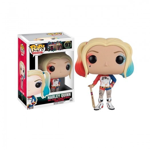 Игровая фигурка FUNKO POP! Гарли Квинн (Harley Quinn) Heroes Suicide Squad #97, бренду Funko - 3 - KUBIX 