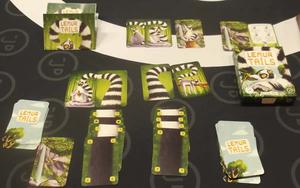 Настільна гра Лемурячі хвости (Lemur Tails), бренду Games 7Days, для 2-2 гравців, час гри < 30хв. - 5 - KUBIX 