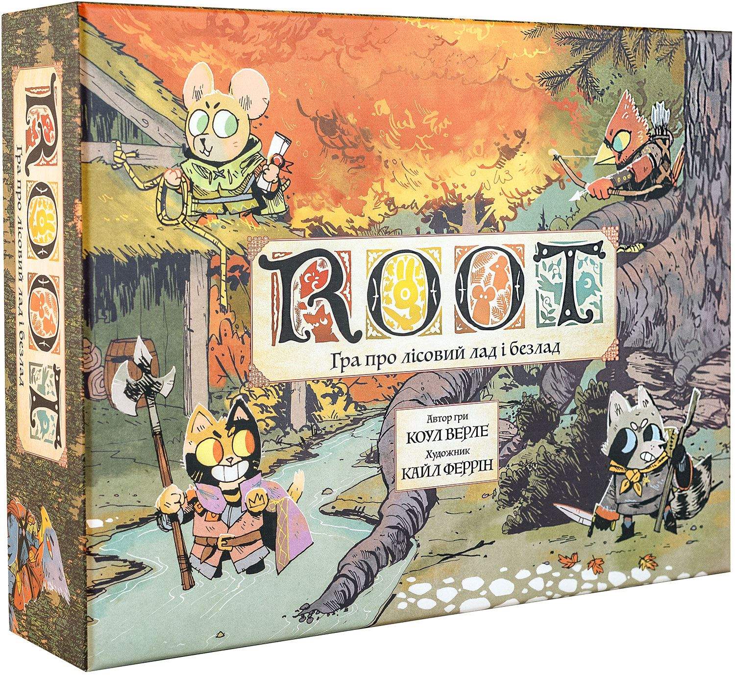 Настольная игра Root, бренду Kilogames, для 2-4 гравців, час гри > 60мин. - KUBIX