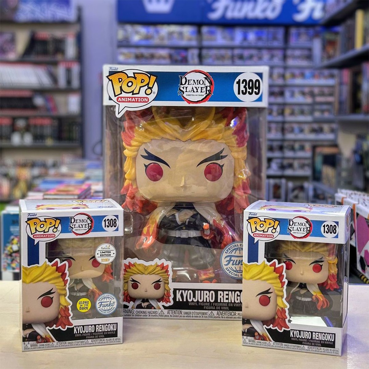 Ігрова фігурка FUNKO POP! - РЕНГОКУ (26 см), бренду Funko - 2 - KUBIX 