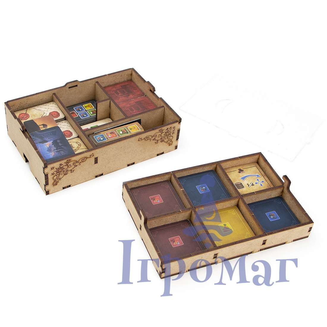 Органайзер для настольной игры Стамбул Big Box (Organizer for boardgame Istanbul Big Box), бренду Tower Rex - 7 - KUBIX 