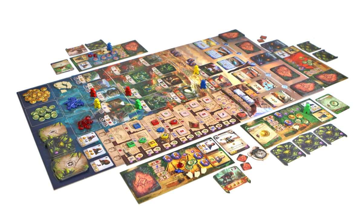 Настольная игра Утерянные Руины Арнака (Lost Ruins of Arnak), бренду Lord of Boards, для 1-4 гравців, час гри < 30мин. - 2 - KUBIX 