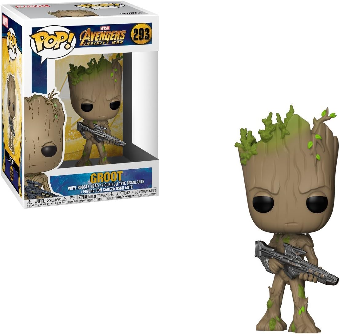 Ігрова фігурка FUNKO POP! Ґрут (Groot) Marvel. Avengers Infinity War #293, бренду Funko - 2 - KUBIX 