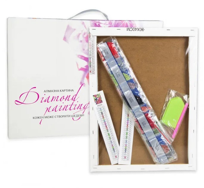 Алмазна мозаїка Ікона Святий Миколай Чудотворець (30х40 см), бренду Strateg - 2 - KUBIX 