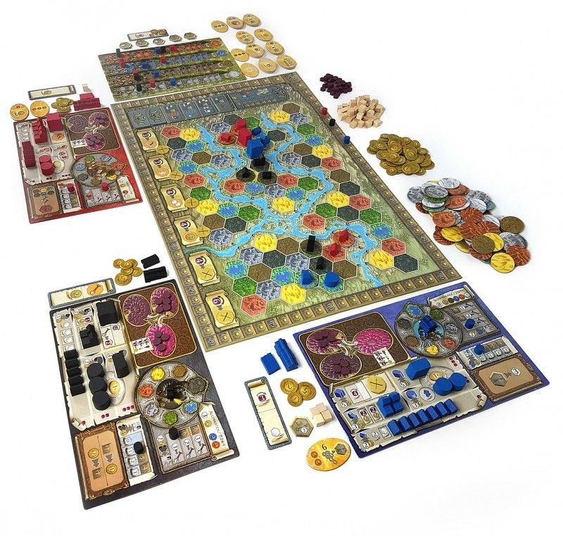 Настольная игра Terra Mystica (Терра Мистика) (DE), для 2-5 гравців, час гри > 60мин. - 3 - KUBIX 