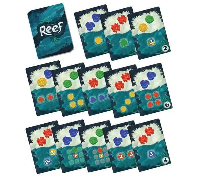 Настільна гра Риф 2.0 (Reef 2.0) (EN), бренду Next Move Games, для 2-4 гравців, час гри < 30хв. - 5 - KUBIX 