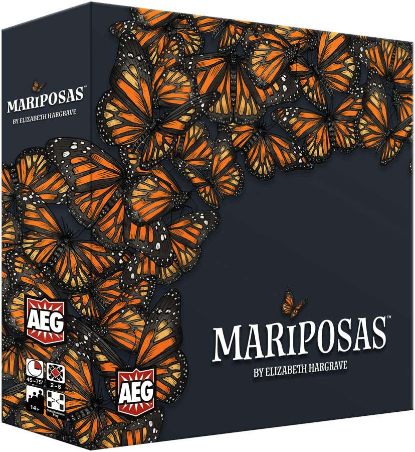 Настільна гра Mariposas (Метелики) (EN), для 2-5 гравців, час гри < 60хв. - KUBIX