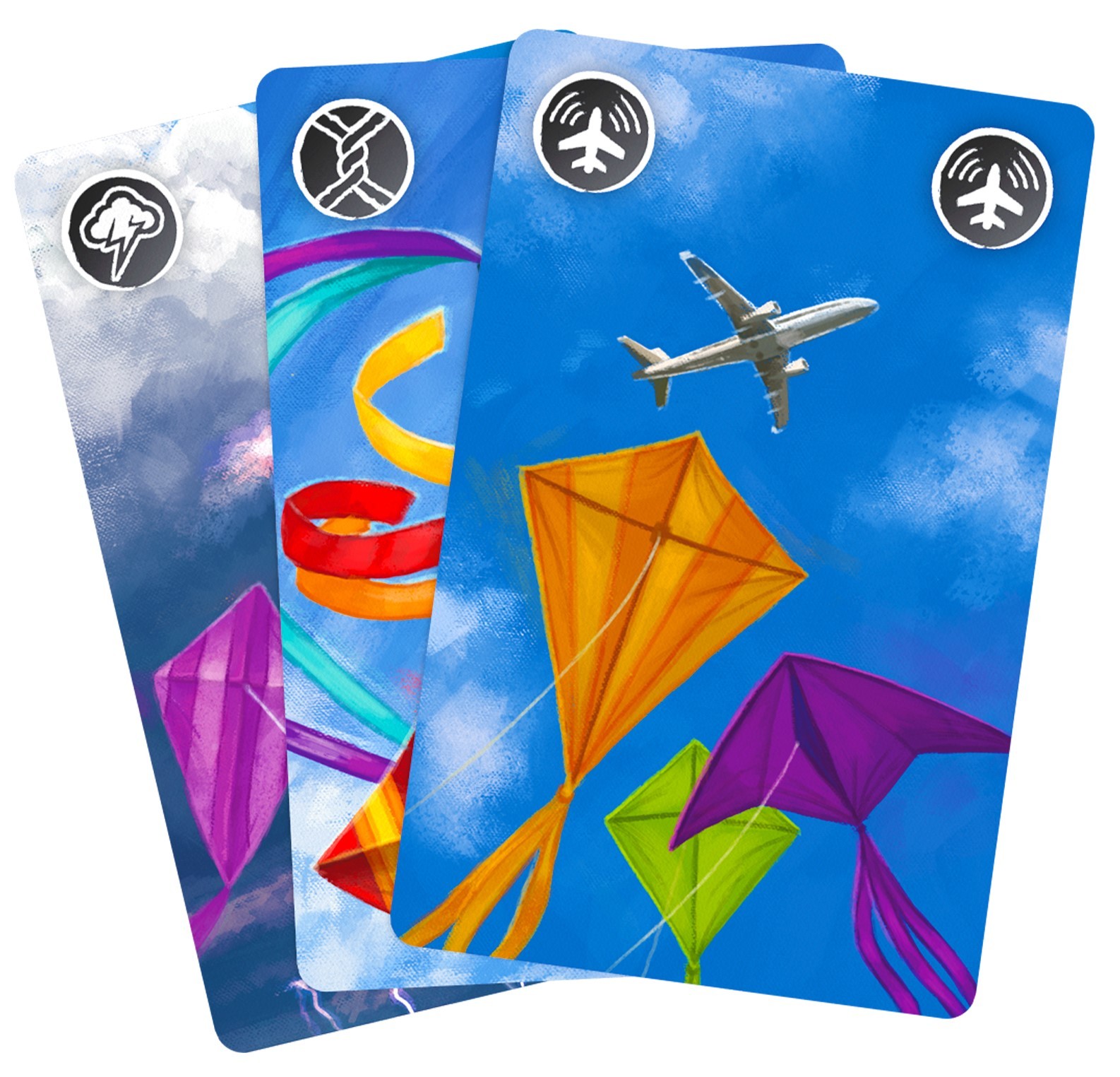 Настольная игра Воздушные змеи (Kites), бренду Woodcat, для 2-6 гравців, час гри < 30мин. - 5 - KUBIX 