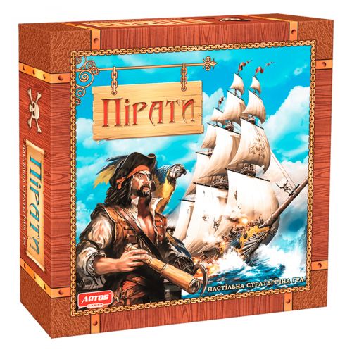 Настільна гра Пірати, бренду Artos games, для 2-4 гравців, час гри < 60хв. - KUBIX