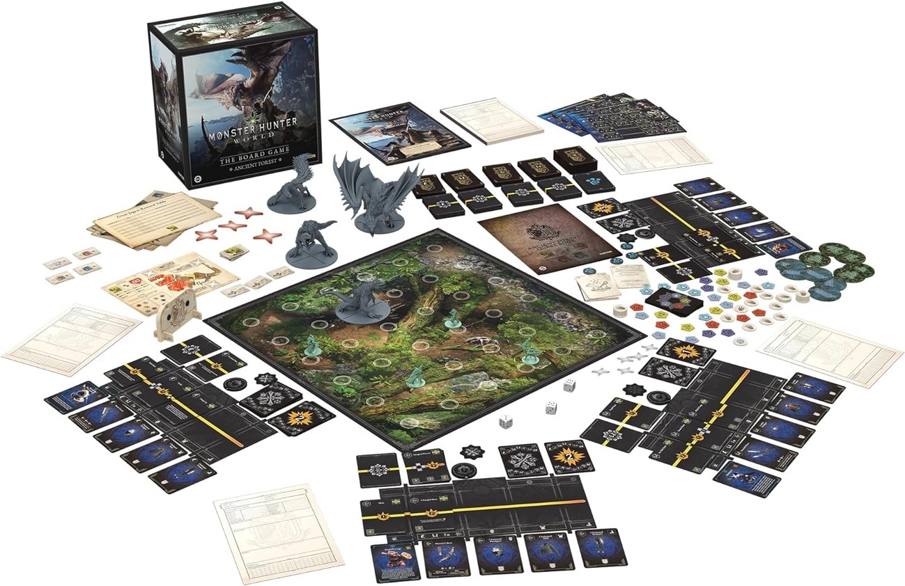 Настільна гра Monster Hunter World: The Board Game. Ancient Forest (EN), бренду Steamforged Games Ltd., для 1-4 гравців, час гри > 60хв. - 2 - KUBIX 