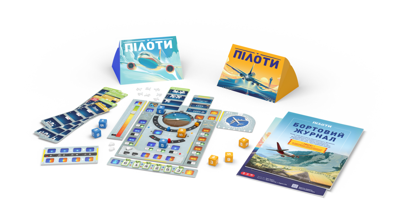 Настольная игра Пилоты (Sky Team), бренду Geekach Games, для 2-2 гравців, час гри < 30мин. - 7 - KUBIX 