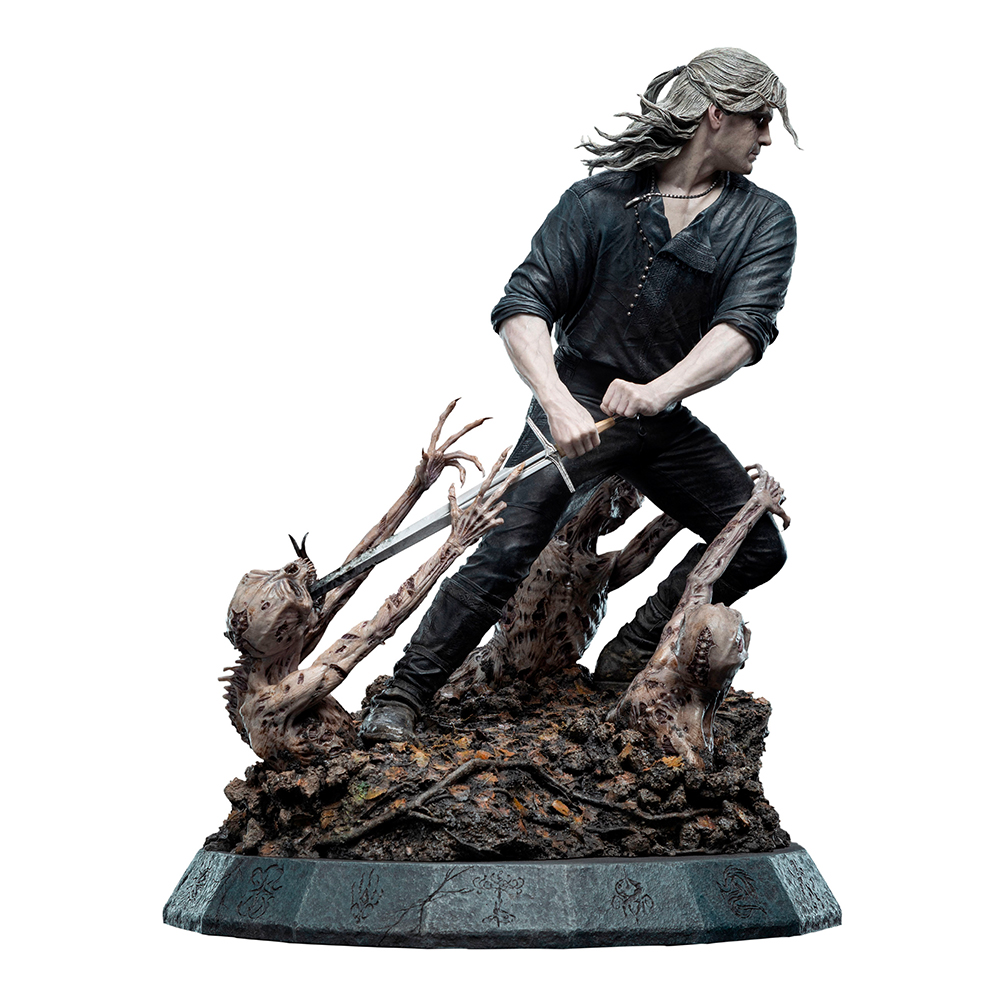 Статуетка Геральта. Відьмак (WITCHER Geralt the White Wolf Limited Edition) - 3 - KUBIX 