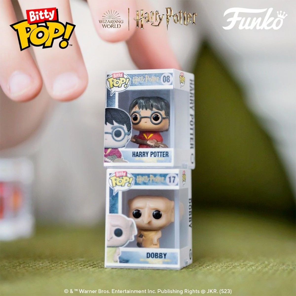 Набір фігурок BITTY POP! Гаррі Поттер (4 фігурки), бренду Funko - 5 - KUBIX 