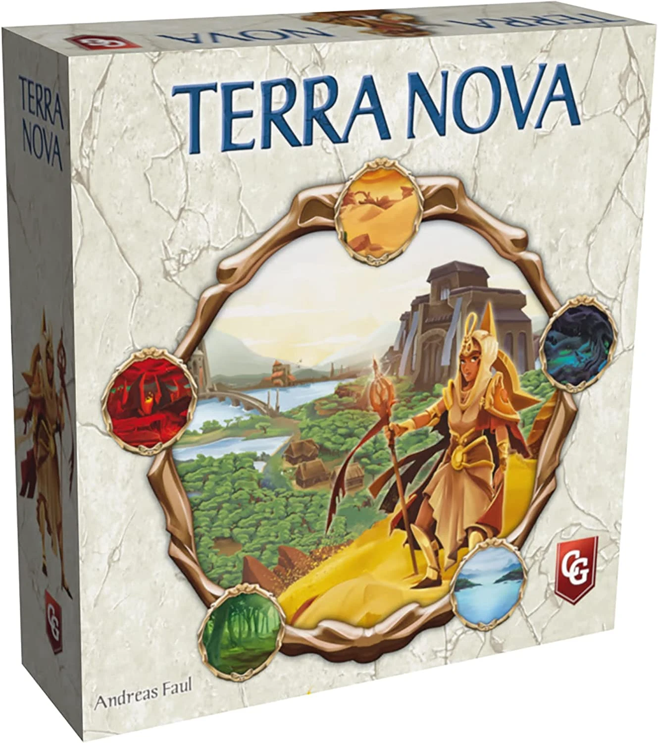 Настольная игра Terra Nova (Терра Нова) (EN), бренду Capstone Games, для 2-4 гравців, час гри < 60мин. - KUBIX