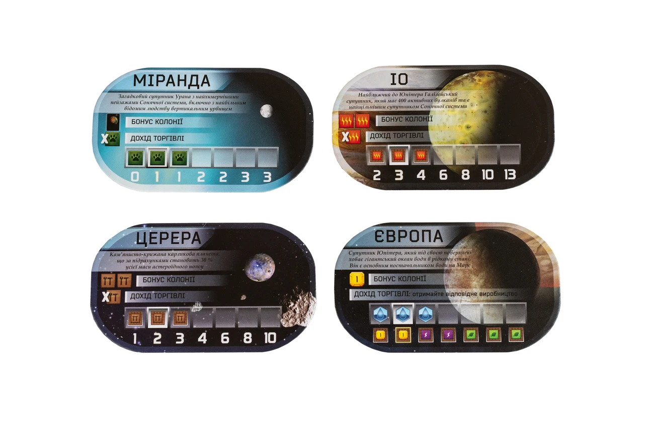 Настільна гра Тераформування Марса: Колонії (Terraforming Mars: Colonies), бренду Kilogames, для 1-5 гравців, час гри > 60хв. - 5 - KUBIX 