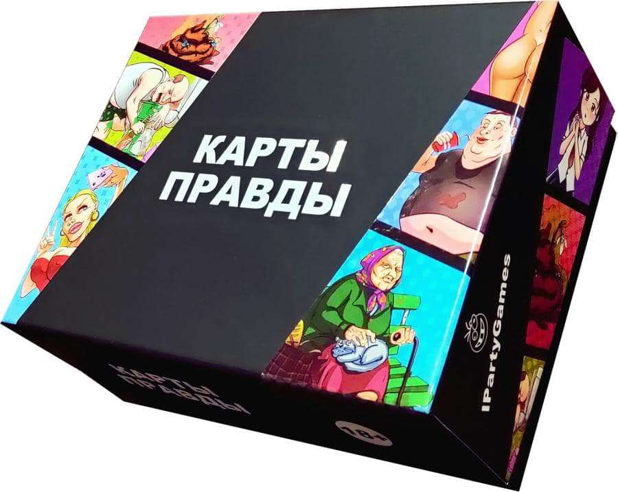 Настольная игра Карты Правды (RU), бренду iPartyGames, для 3-8 гравців, час гри < 30мин. - KUBIX