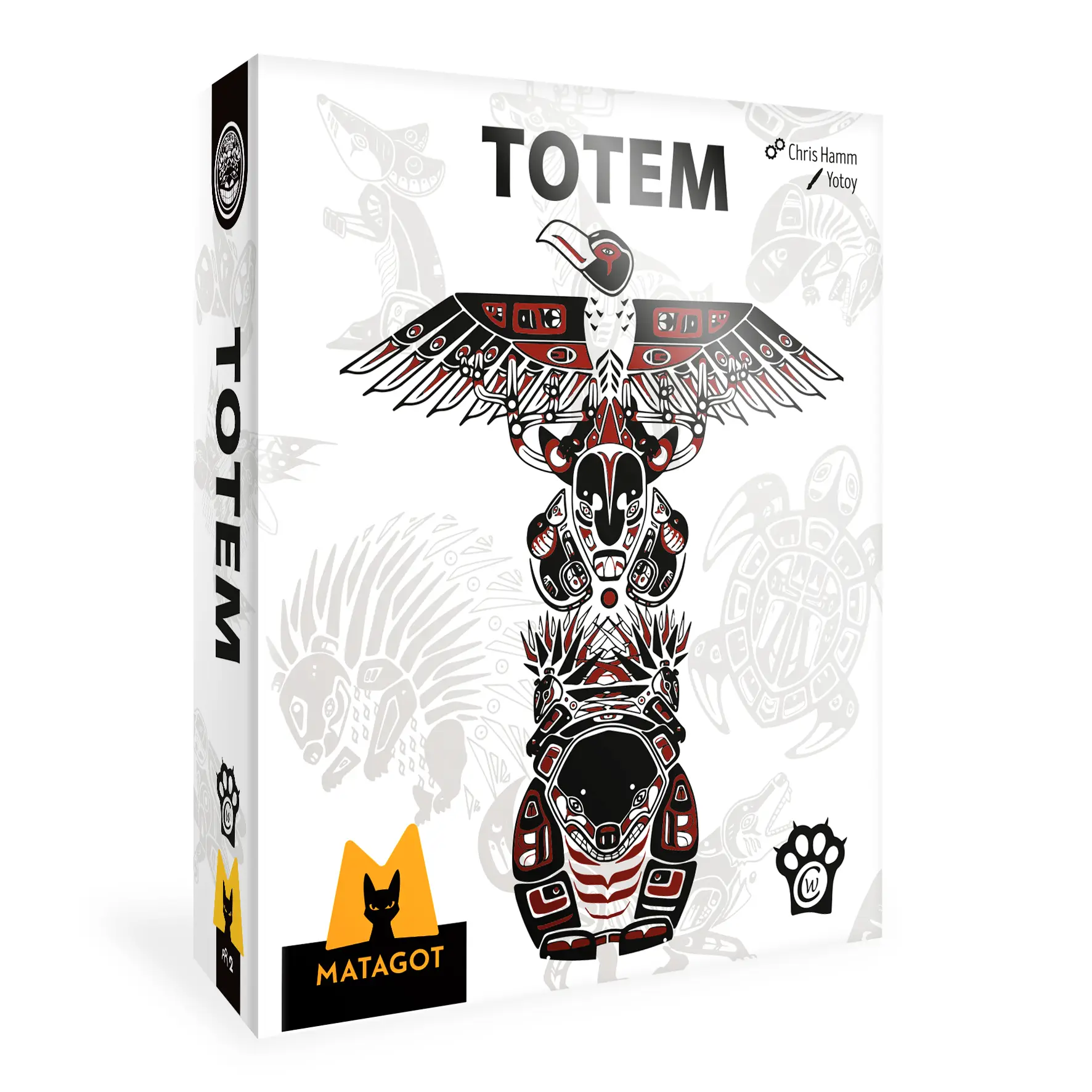 Настольная игра Тотем (Totemic), бренду Woodcat, для 2-2 гравців, час гри < 30мин. - KUBIX