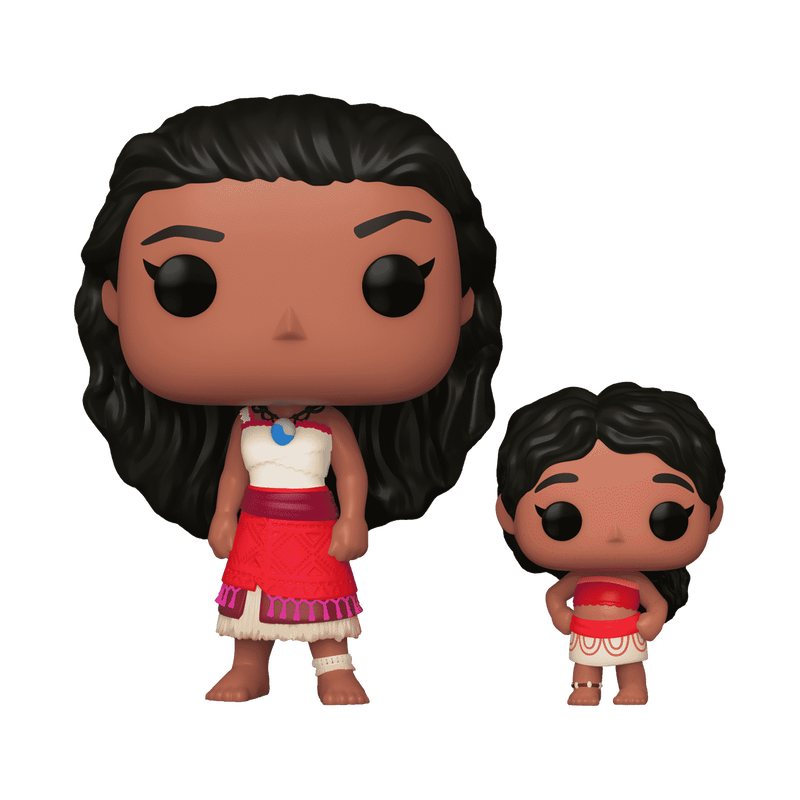 Ігрова фігурка FUNKO POP! Ваяна та Сімеа (Moana & Little Sis Simea) Disney #1546, бренду Funko - 2 - KUBIX 