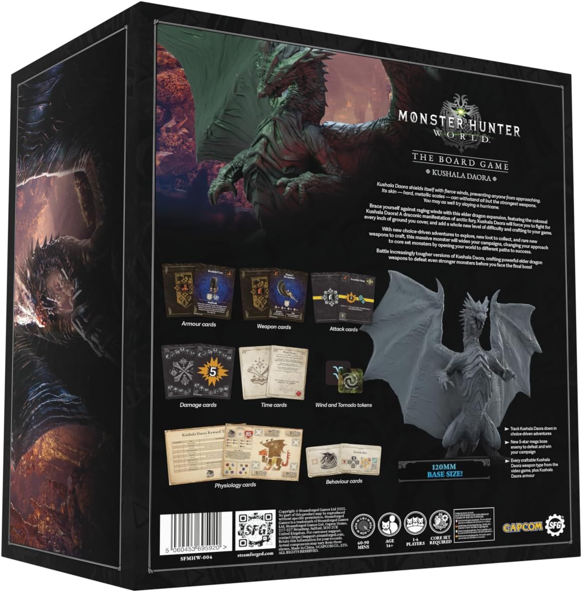 Настільна гра Monster Hunter World: The Board Game. Kushala Daora Expansion (EN), бренду Steamforged Games Ltd. - 2 - KUBIX 