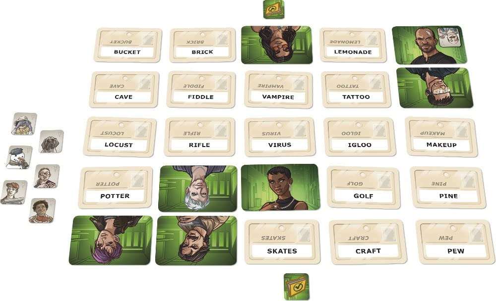 Настольная игра Codenames: Duet (Кодовые Имена: Дуэт) (EN), бренду Czech Games Edition, для 2-2 гравців, час гри < 30мин. - 6 - KUBIX 