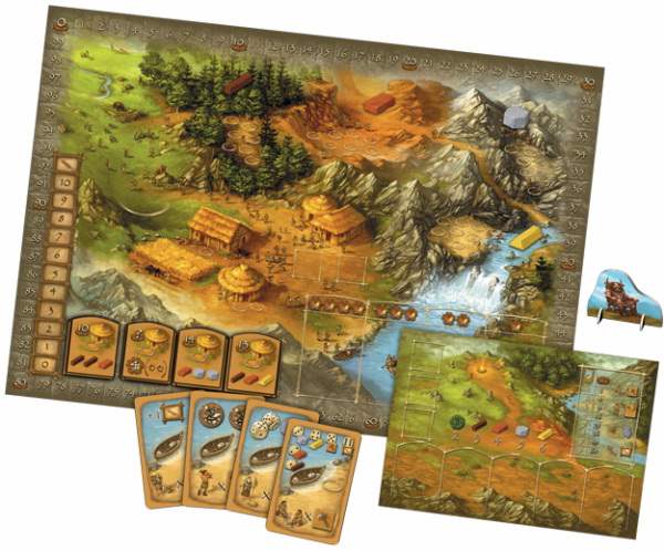 Настільна гра Кам'яна доба (Stone Age), бренду Feelindigo, для 2-4 гравців, час гри > 60хв. - 2 - KUBIX 