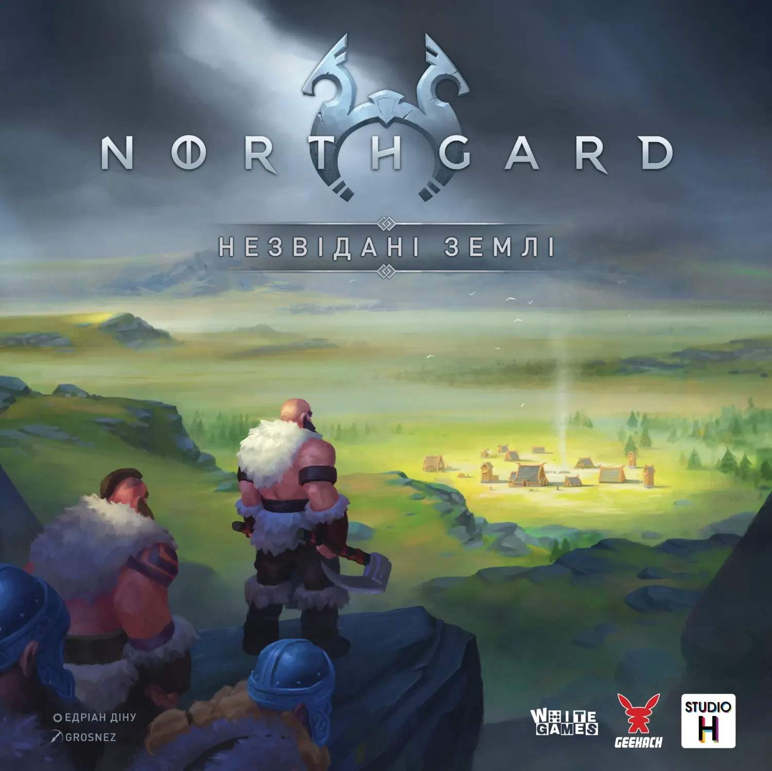 Настільна гра Нортґард. Незвідані землі (Northgard: Uncharted Lands), бренду Geekach Games, для 2-5 гравців, час гри > 60хв. - 12 - KUBIX 