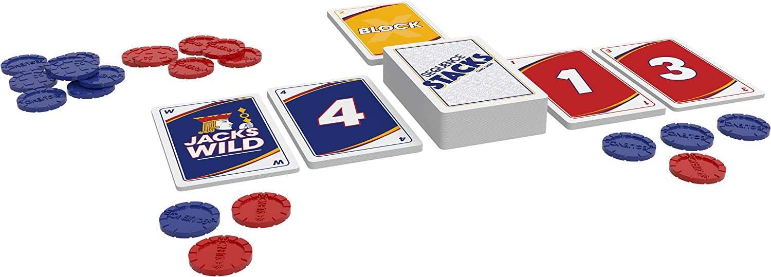Настільна гра Сіквенс. Карткова (Sequence Stacks Card Game), бренду Goliath Games, для 2-6 гравців, час гри < 30хв. - 3 - KUBIX 