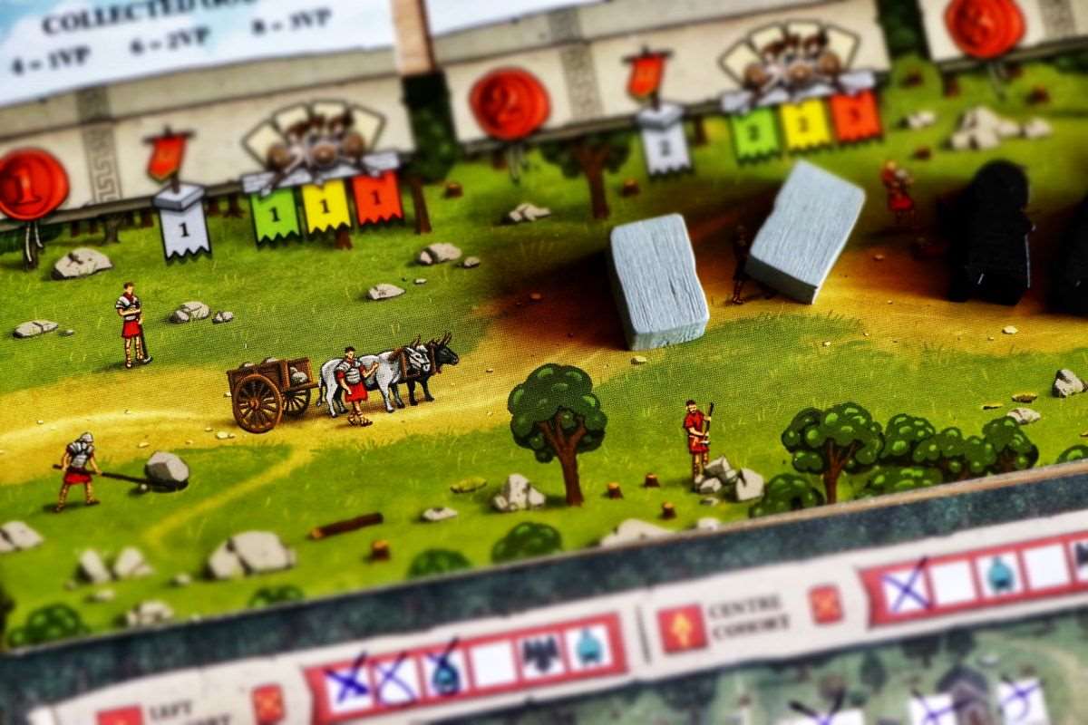 Настольная игра Адрианов вал (Hadrian's Wall), бренду Lord of Boards, для 1-6 гравців, час гри < 30мин. - 6 - KUBIX 