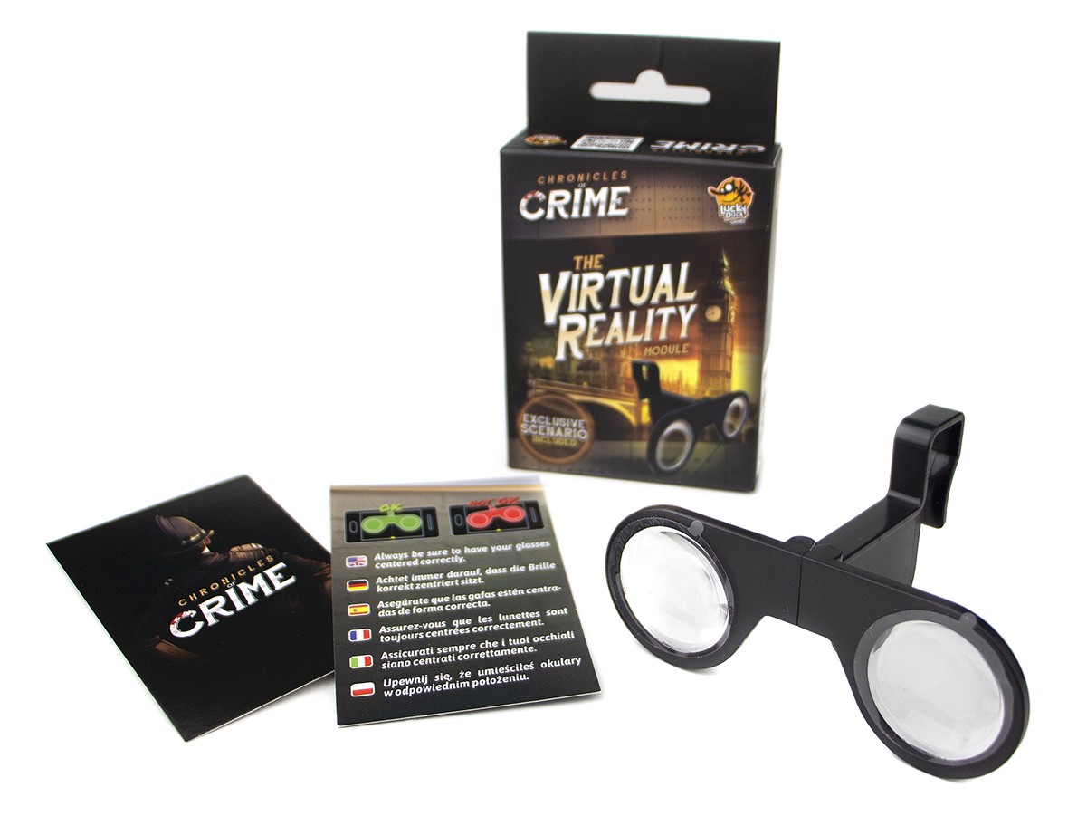 Настільна гра Кримінальні хроніки.VR-Окуляри (Chronicles of Crime. The Virtual Reality), бренду Ігромаг - 3 - KUBIX 
