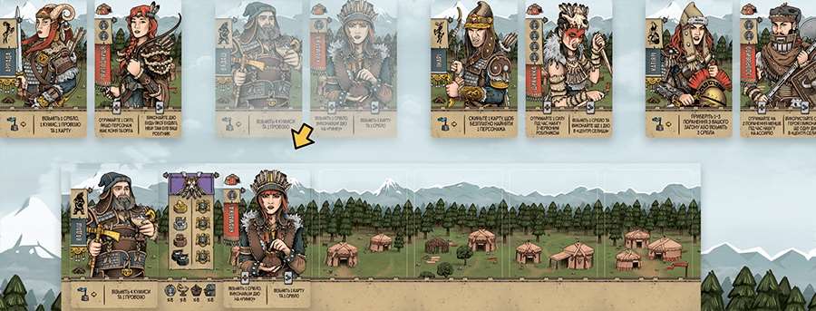Настільна гра Вершники Скіфії (Raiders of Scythia), бренду Lord of Boards, для 1-4 гравців, час гри < 60хв. - 4 - KUBIX 