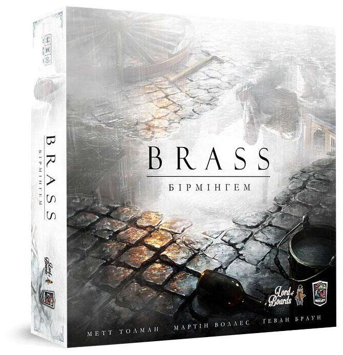Настольная игра Brass Бирмингем (Brass: Birmingham), бренду Lord of Boards, для 2-4 гравців, час гри < 60мин. - KUBIX