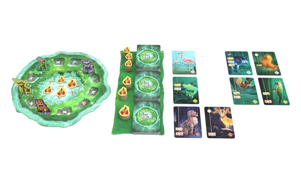 Настольная игра Живой лес (Living Forest), бренду Games 7Days, для 1-4 гравців, час гри < 60мин. - 3 - KUBIX 