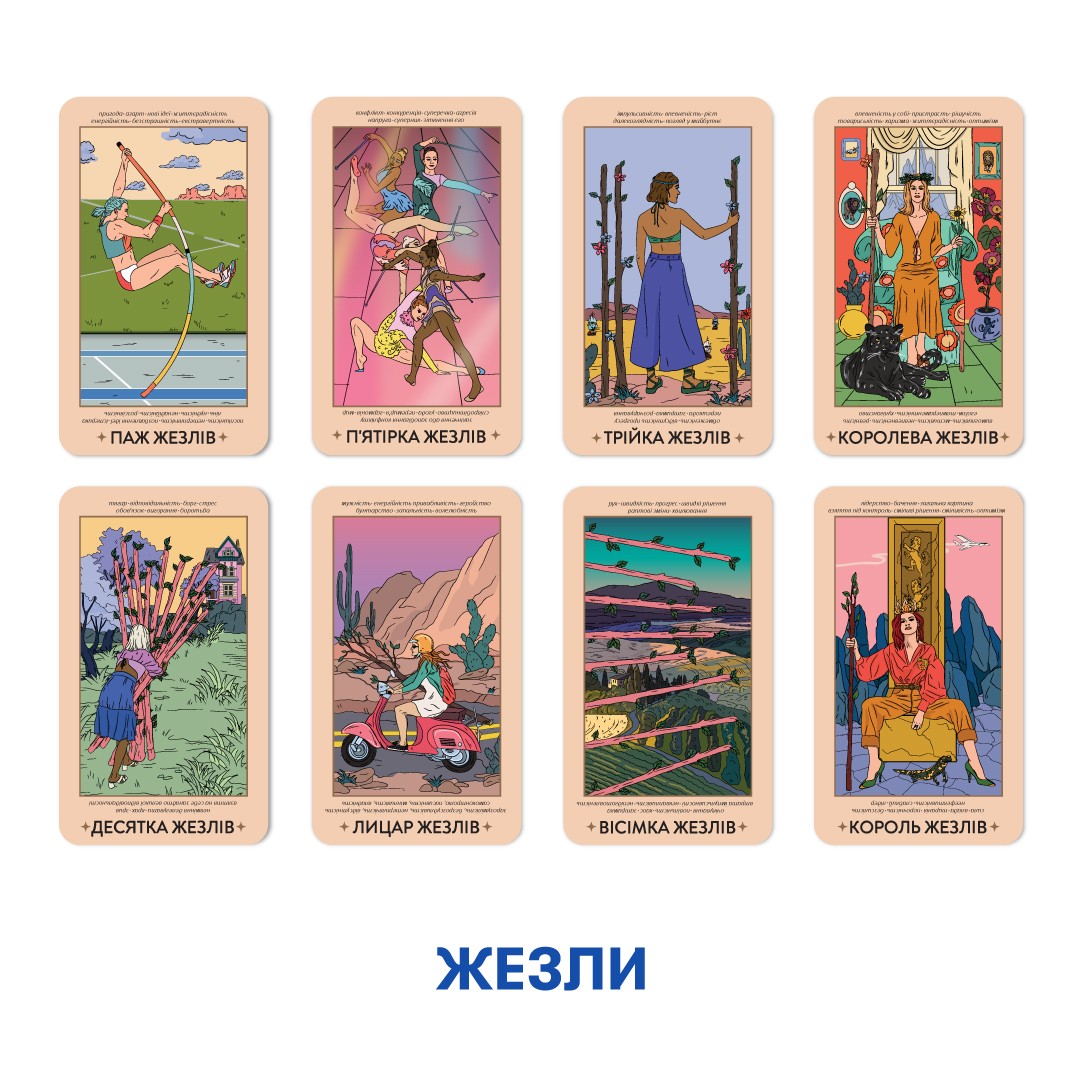 Карти Таро "НЕЗАЛЕЖНІ" (Tarot cards "INDEPENDENT"), бренду ORNER - 7 - KUBIX 