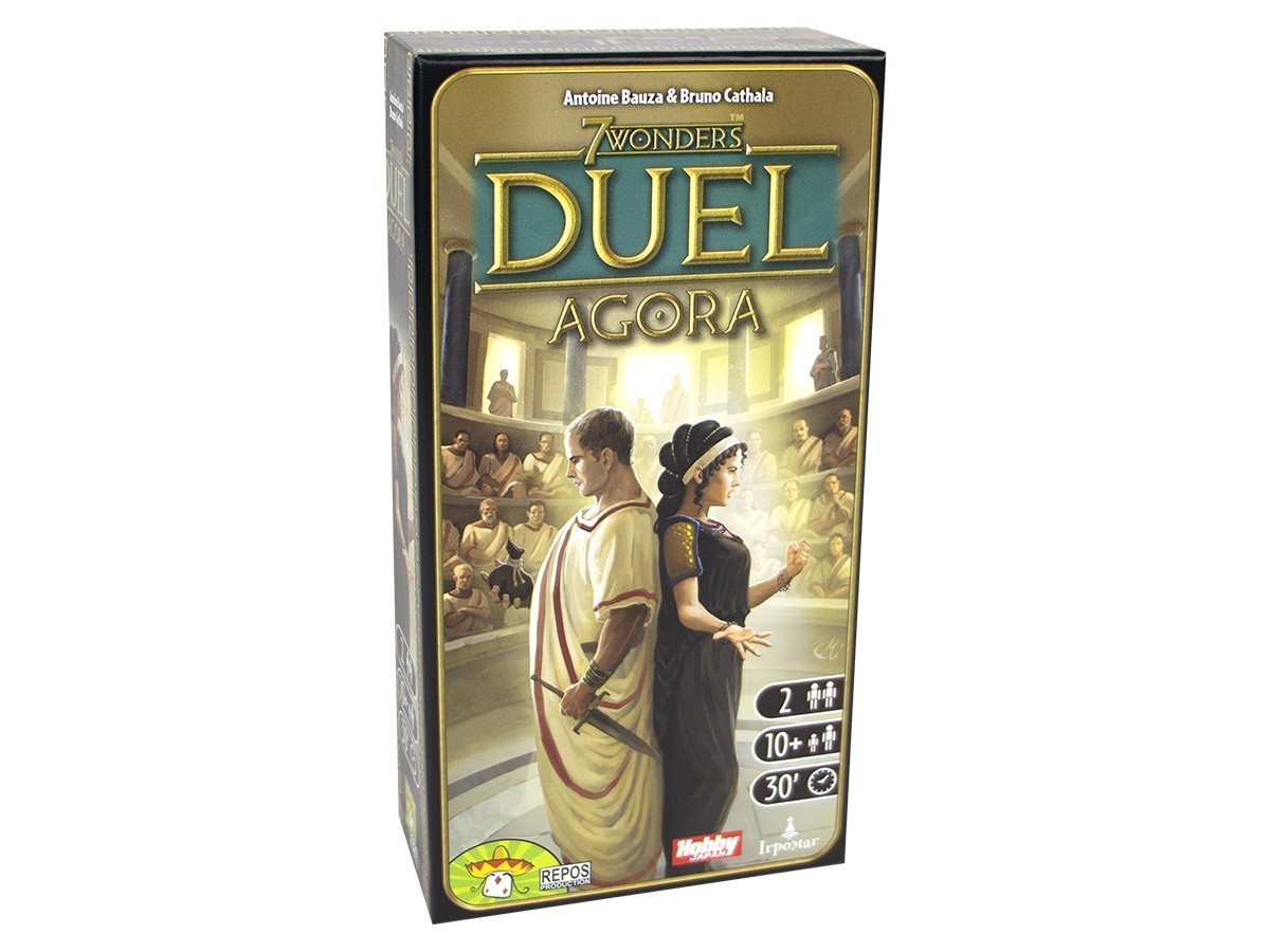 Настільна гра 7 Чудес: Дуель. Агора (Wonders Duel: Agora), бренду Ігромаг, для 2-2 гравців, час гри < 30хв. - KUBIX