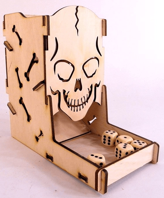 Настільна гра Вежа для Кубиків. Череп (Dice Tower. Skull), бренду Tower Rex - KUBIX