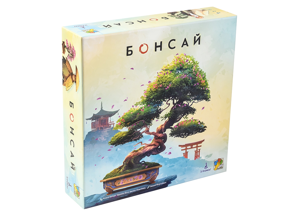 Bonsai Board Game (Bonsai), бренду Игромаг, для 1-4 гравців, час гри < 60мин. - KUBIX