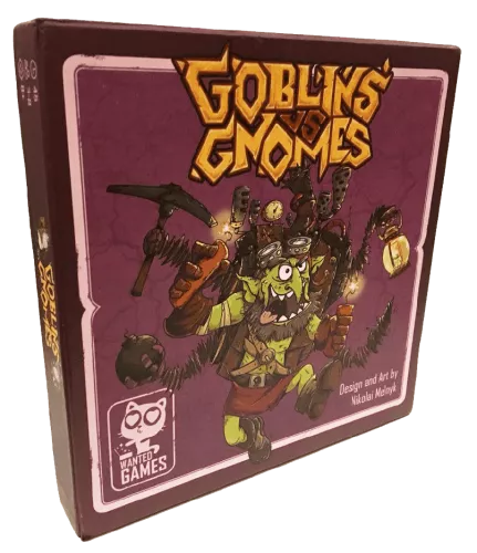 Настольная игра Гоблины против Гномов (Goblins vs Gnomes), бренду Wanted Games, для 3-8 гравців, час гри < 30мин. - KUBIX