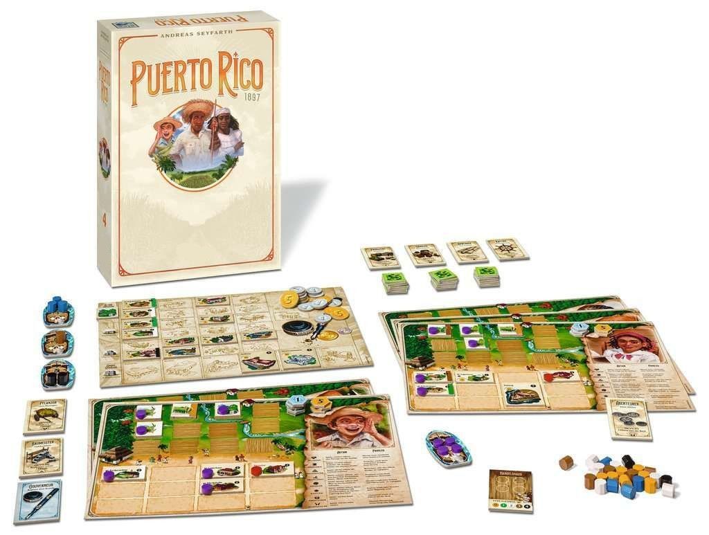 Настільна гра Пуерто-Ріко 1897 (Puerto Rico 1897), бренду Lelekan, для 2-5 гравців, час гри > 60хв. - 2 - KUBIX 