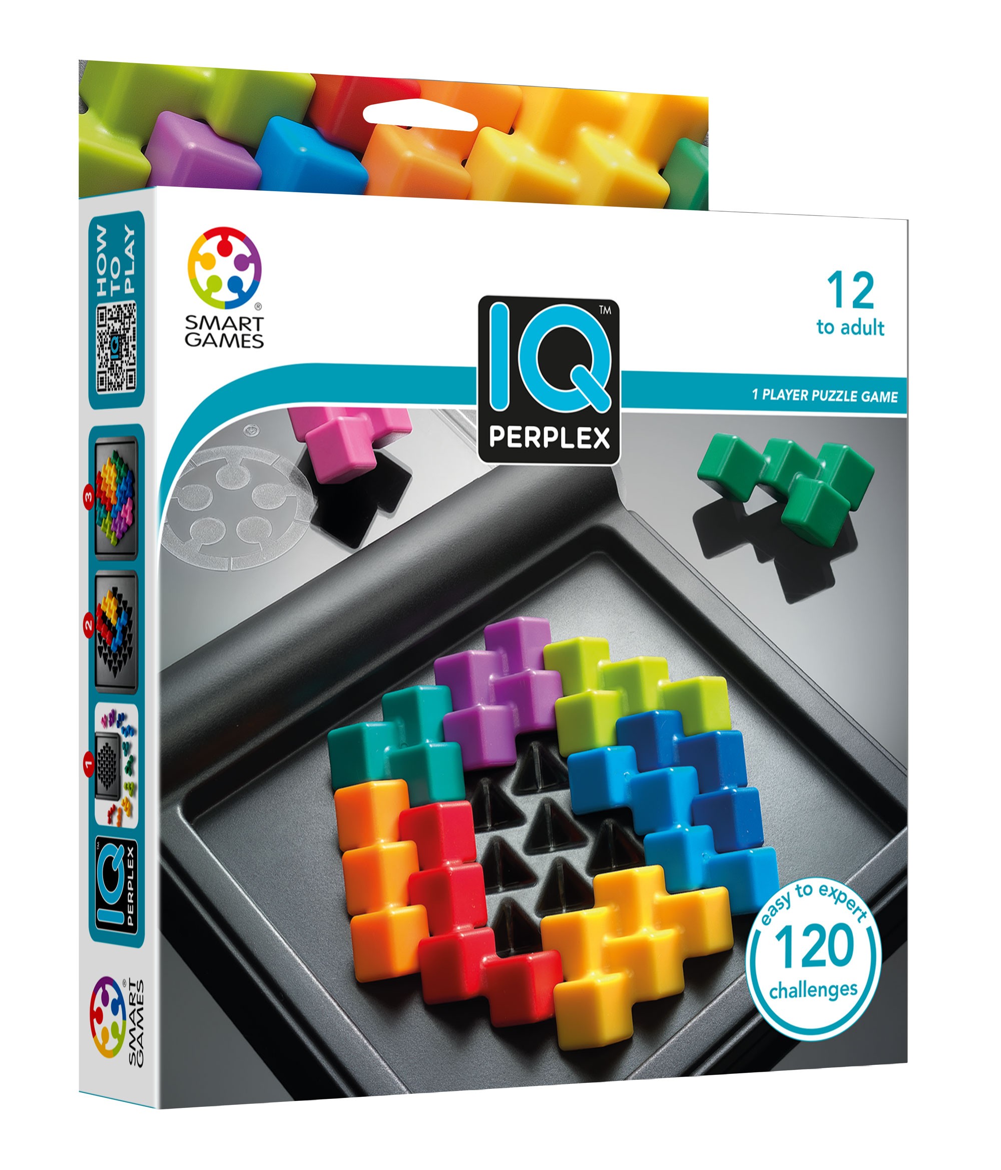Настільна гра IQ Загадка (IQ Perplex), бренду Smart Games, для 1-1 гравців, час гри < 30хв. - KUBIX