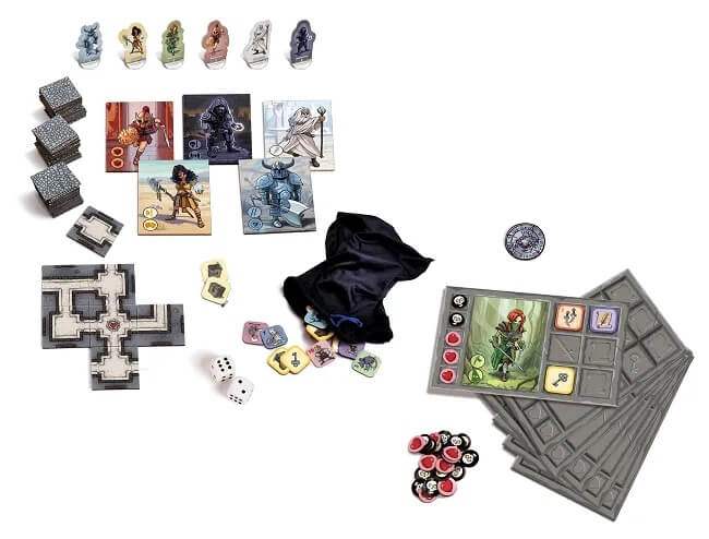 Настільна гра Таємниці замку Карак (Karak), бренду Lord of Boards, для 2-5 гравців, час гри < 60хв. - 3 - KUBIX 