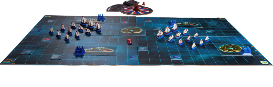 Настольная игра Адмирал (Admiral), бренду Bombat Game, для 2-6 гравців, час гри > 60мин. - 5 - KUBIX 