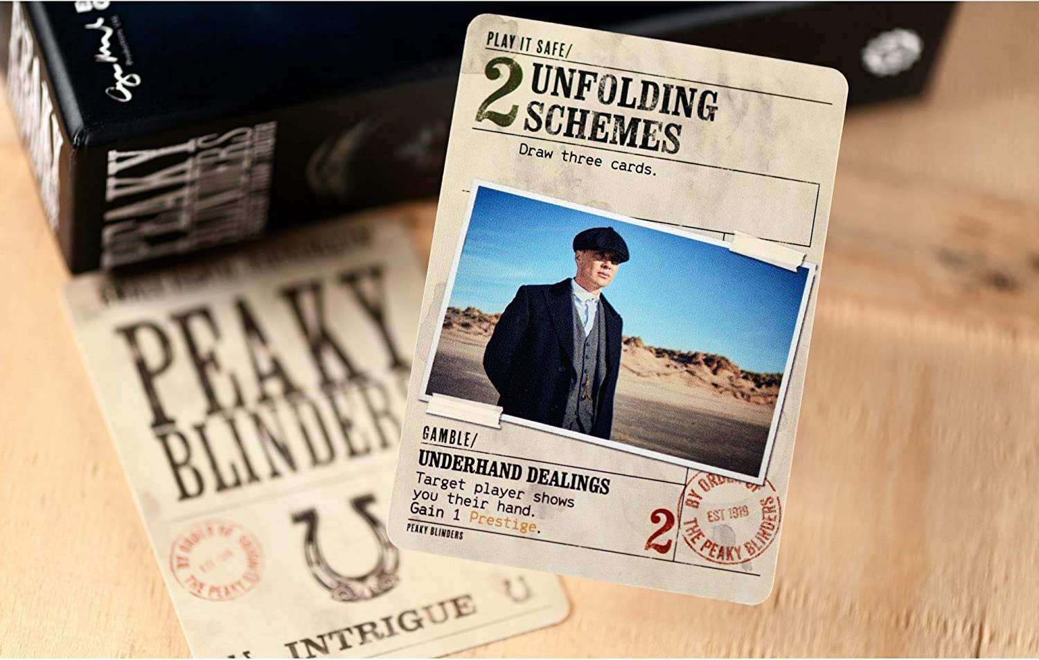 Настольная игра Peaky Blinders: Faster than Truth (Острые Картузы: Скорее, чем Правда) (EN), бренду Steamforged Games Ltd., для 3-6 гравців, час гри < 30мин. - 13 - KUBIX 